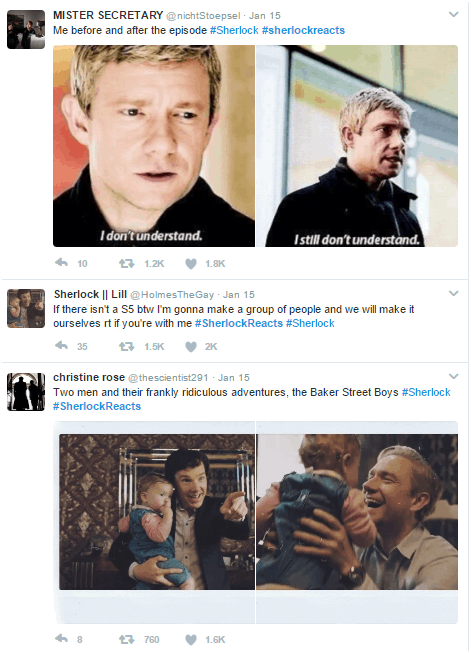 bbc promotes the sherlock episodes successful product launch