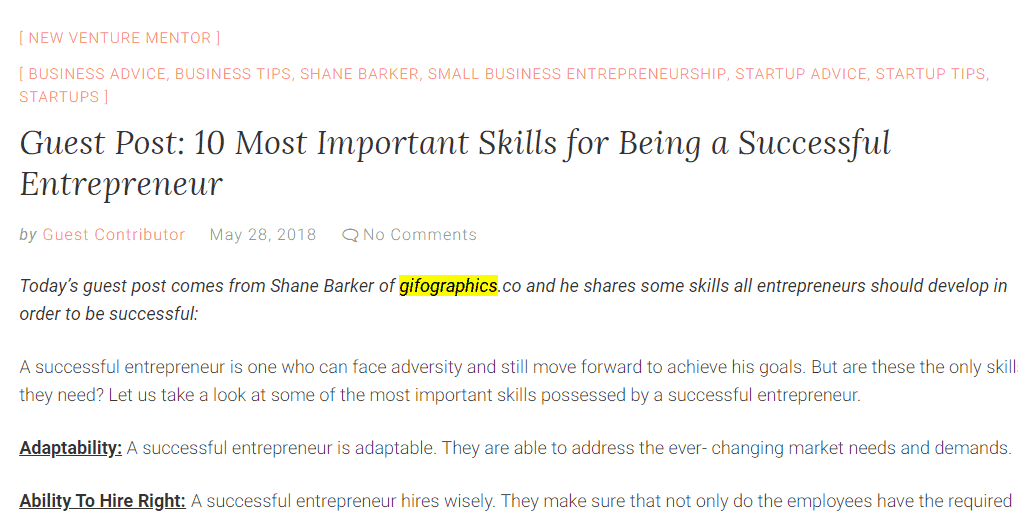 guest posts on high-authority - website traffic