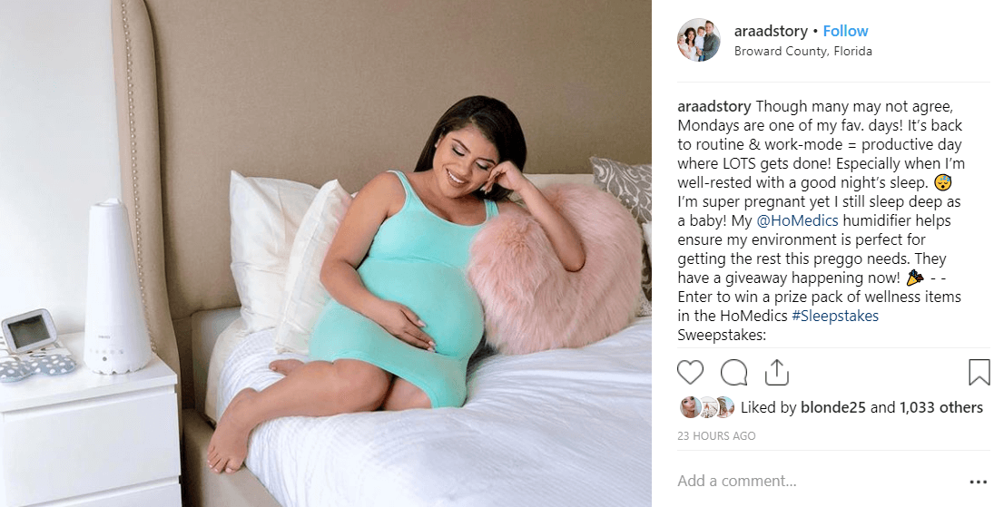 homedics instagram giveaway ideas
