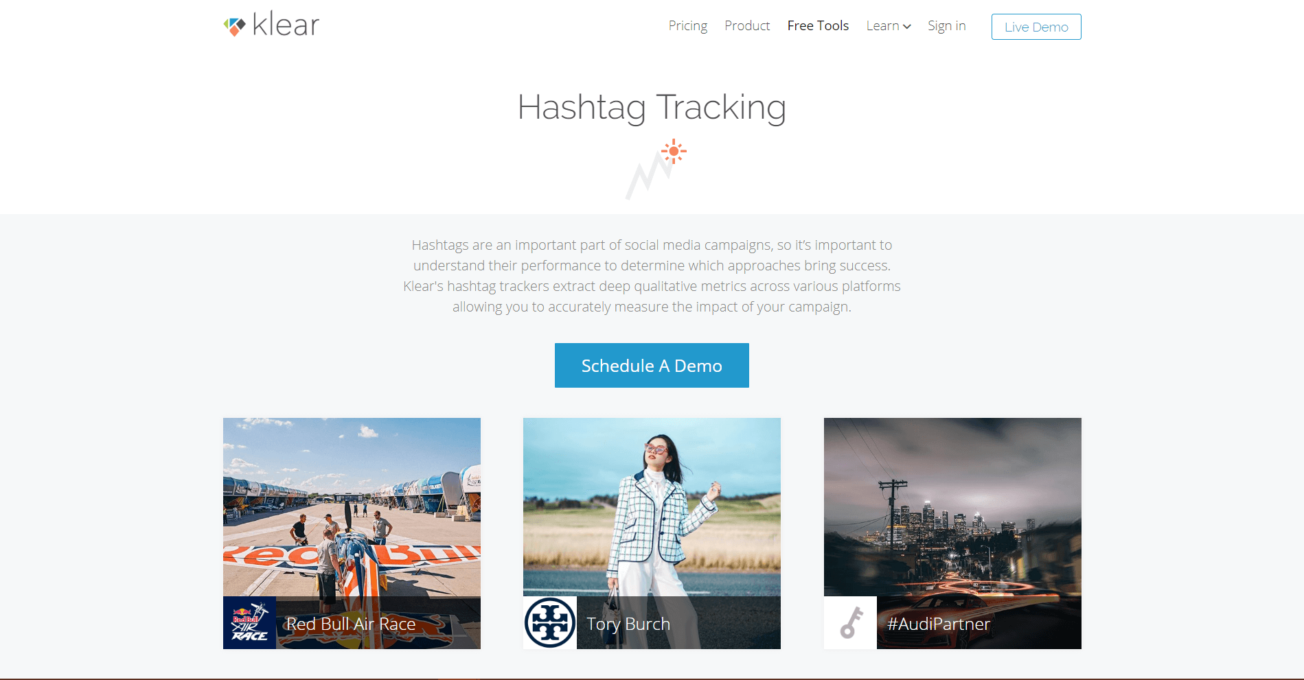 klear hashtag tracking tools