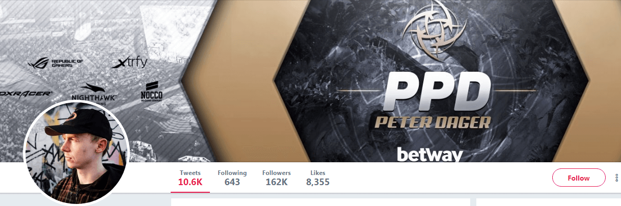 peter dager esports influencers