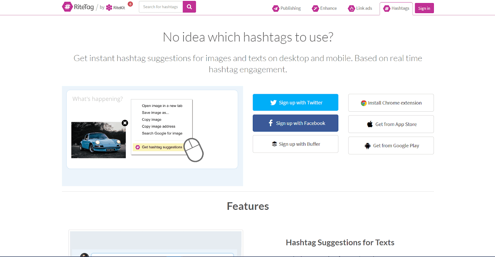 ritetag hashtag tracking tools