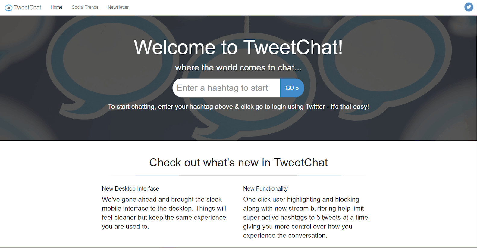 tweetchat hashtag tracking tools
