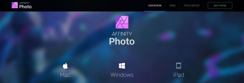 affinity photo best photo editing software