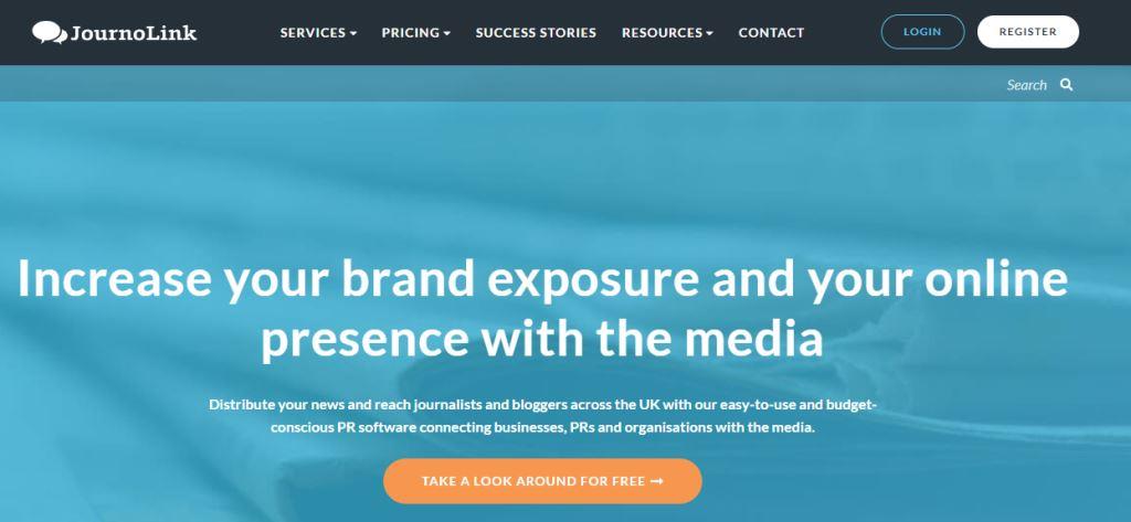 journolink online pr tool