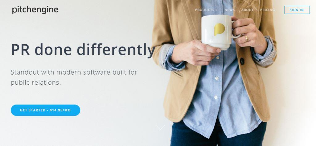 pitchengine online pr tool