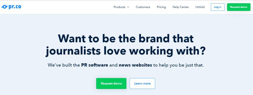pr.co online pr tool