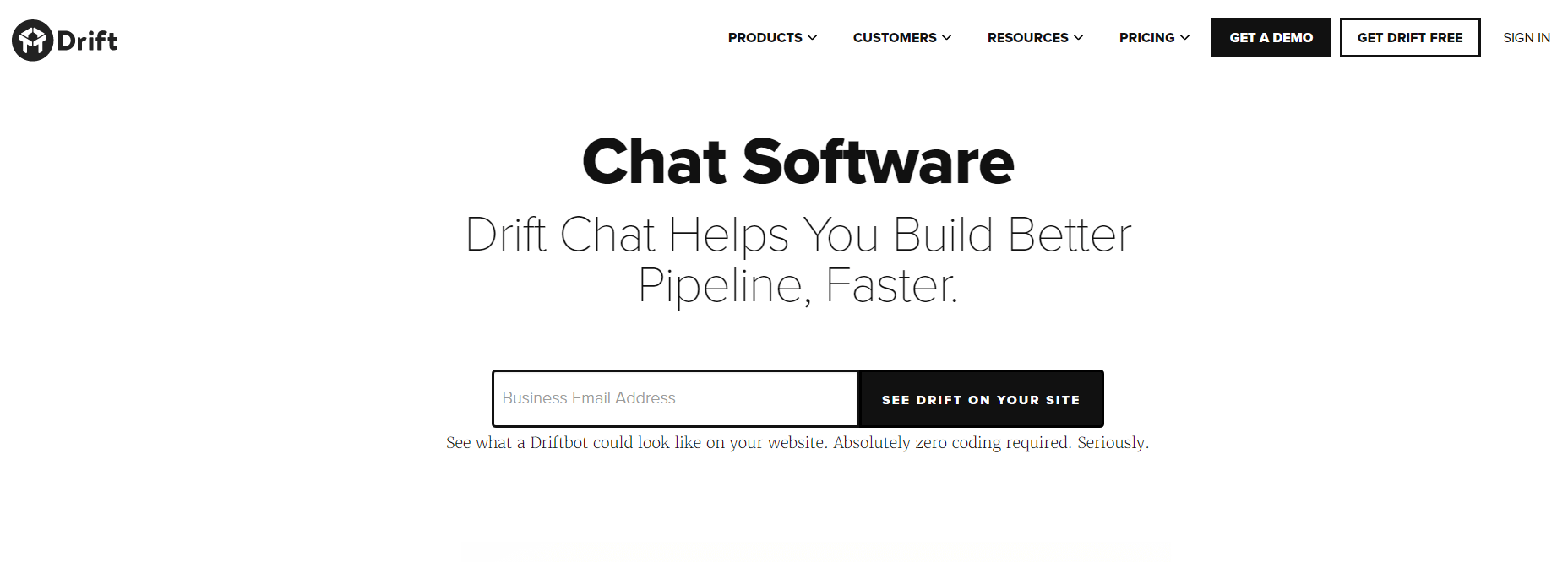 drift chat olark alternative
