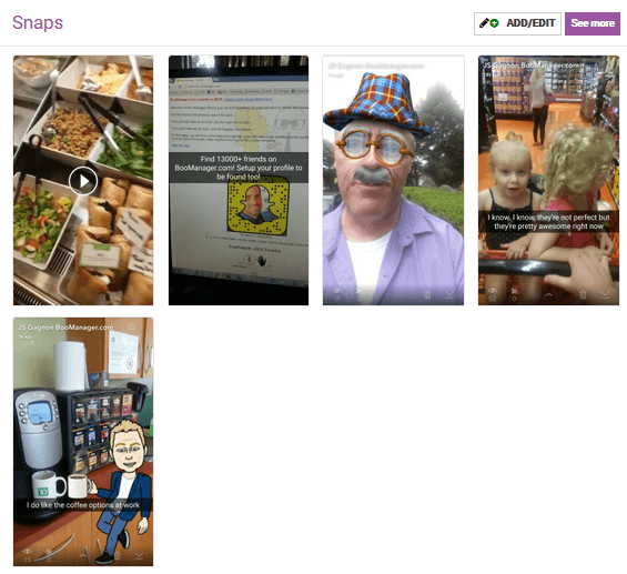 jean-serge gagnon snapchat influencer