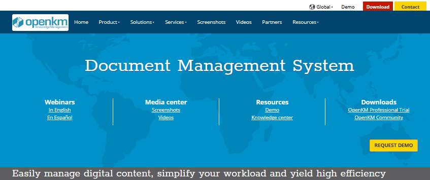 openkm document management software