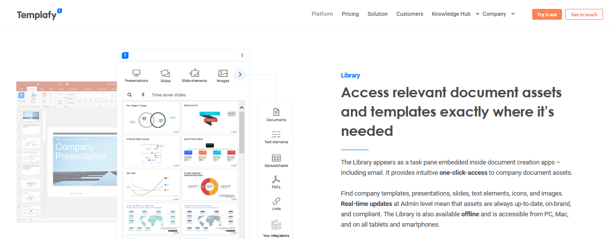 templafy document management software