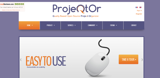 projeqtor project management tool