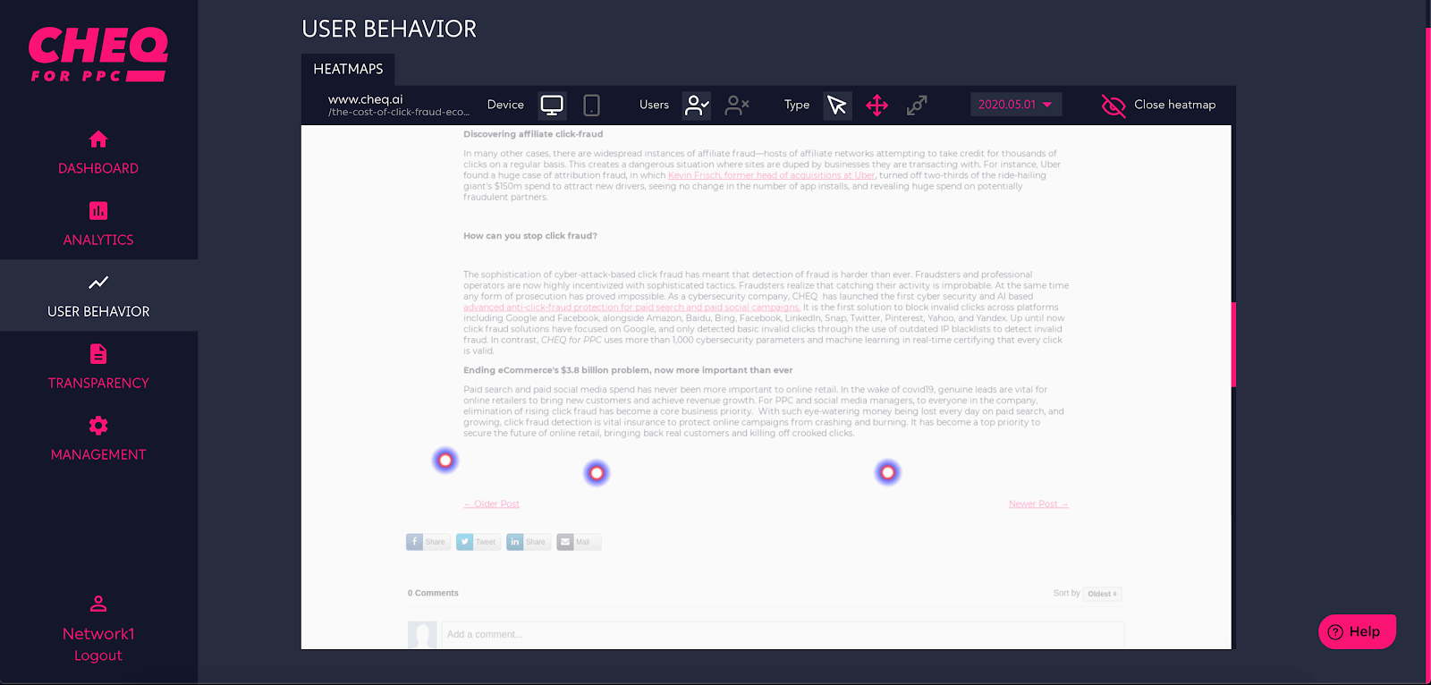 user behavior 1