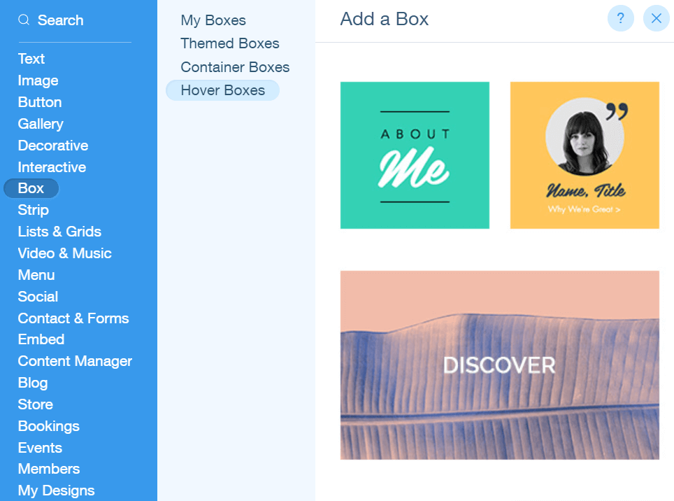box