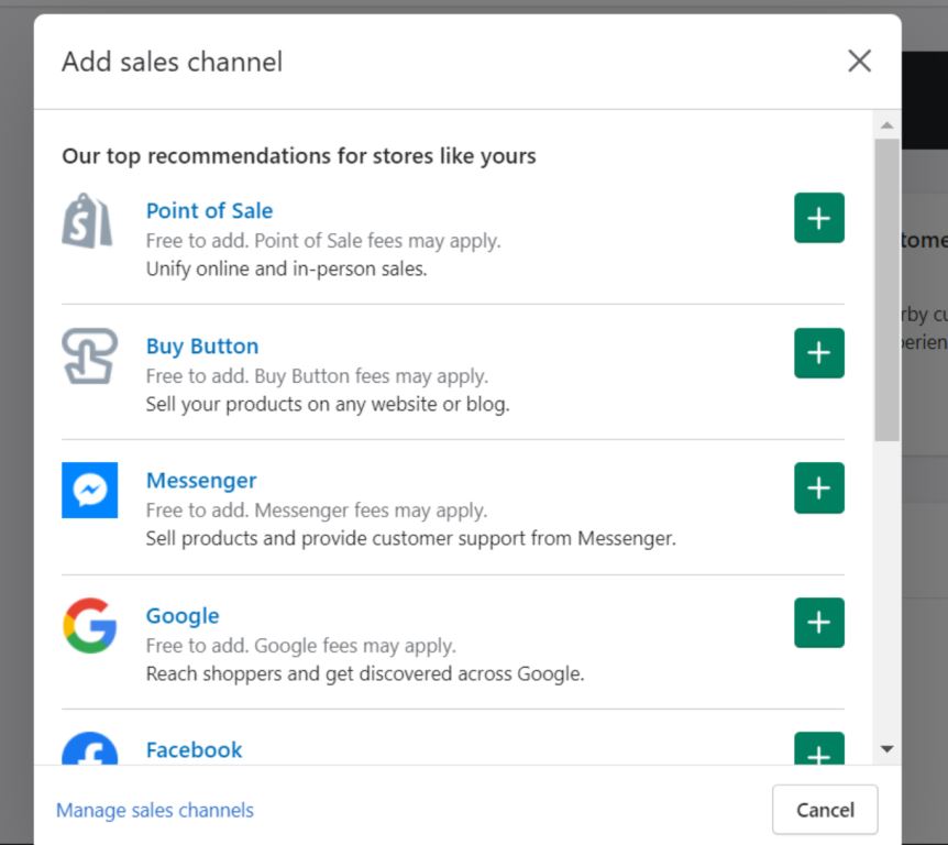 sales channel