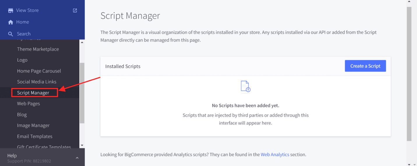 script manager