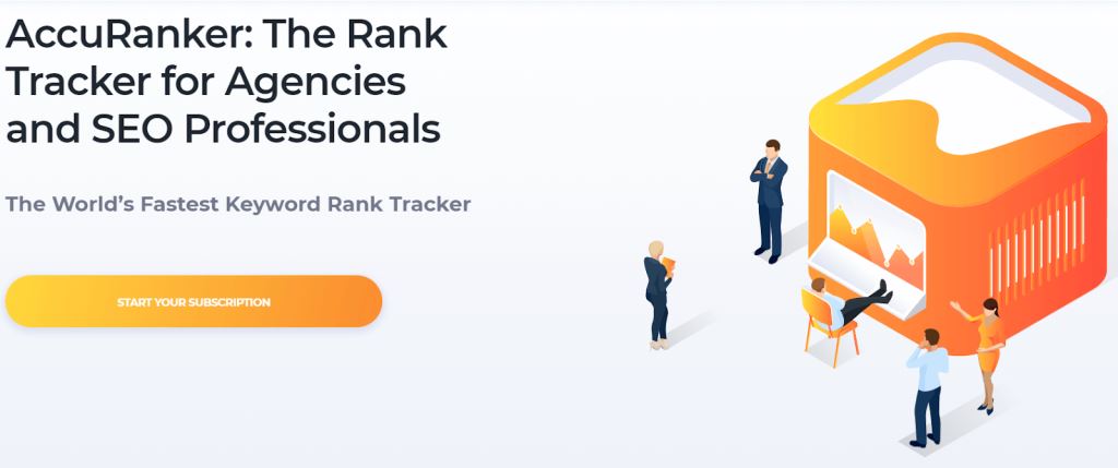 accuranker homepage
