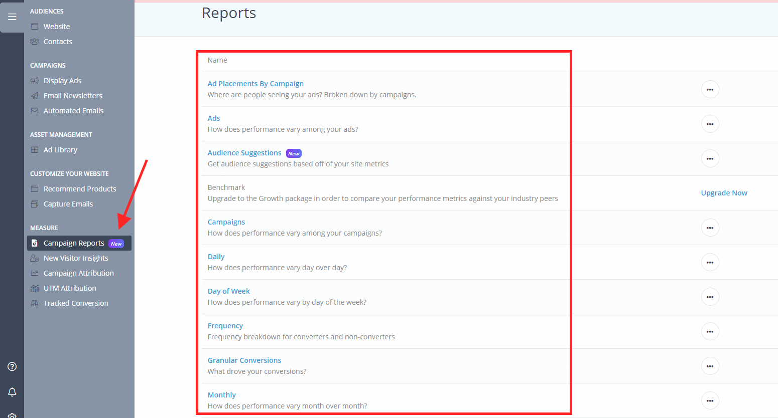 adroll reports