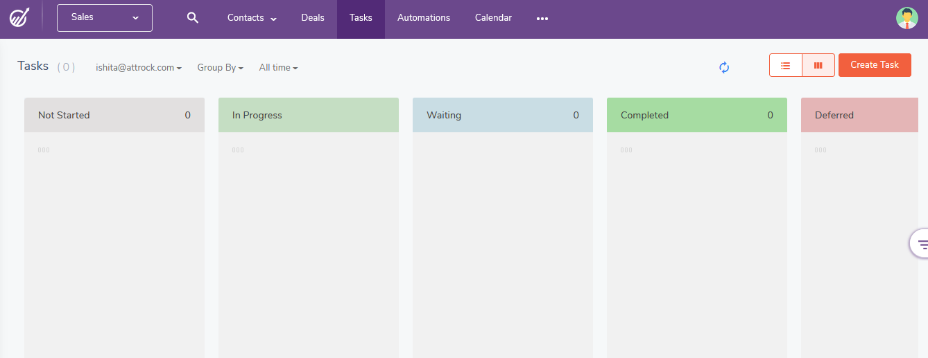 engagebay tasks