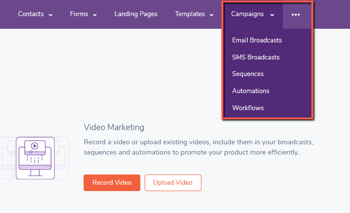 marketing on engagebay