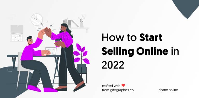 how to start selling online in 2022