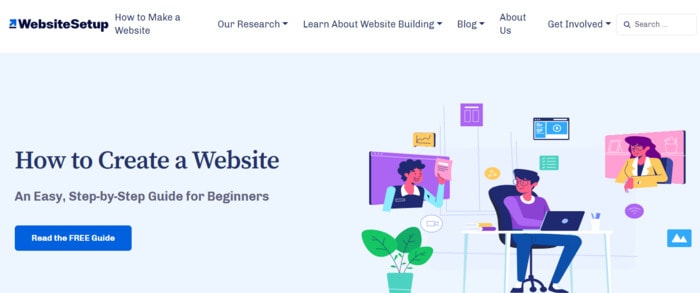 13 website setup