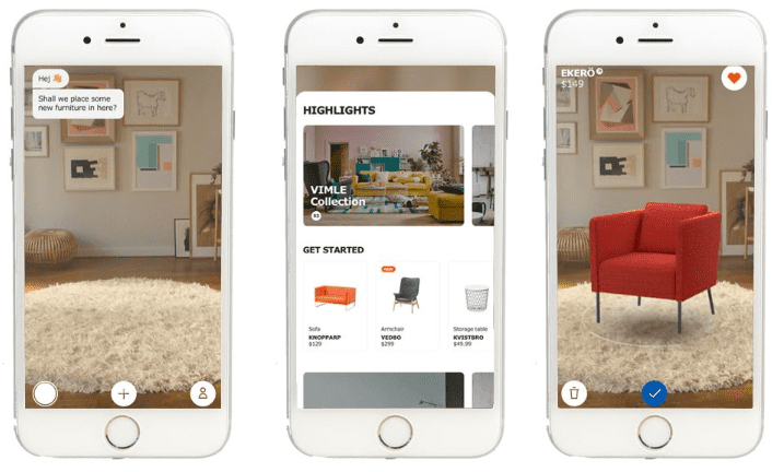 ikea's augmented reality app