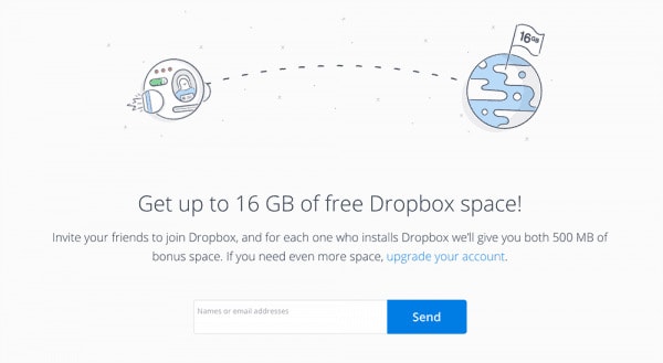 dropbox customer acquisition strategies