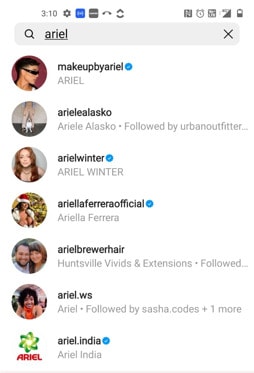 how to tag people on ig - tagging menu