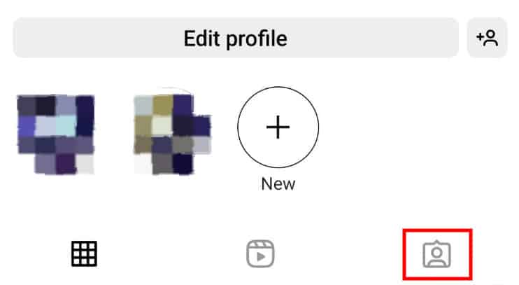where to find tagged photos on instagram