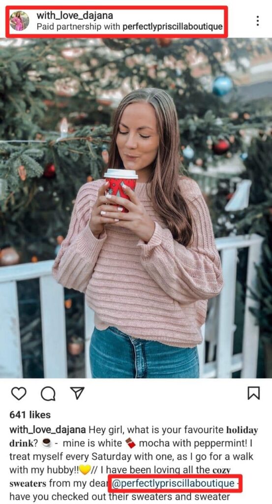 branded content on instagram
