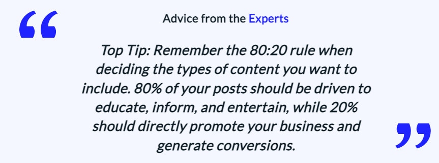 advice from experts