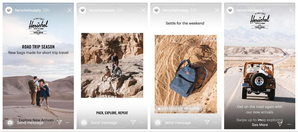 create a cool layout on insta story