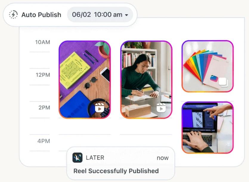 later's instagram content planner