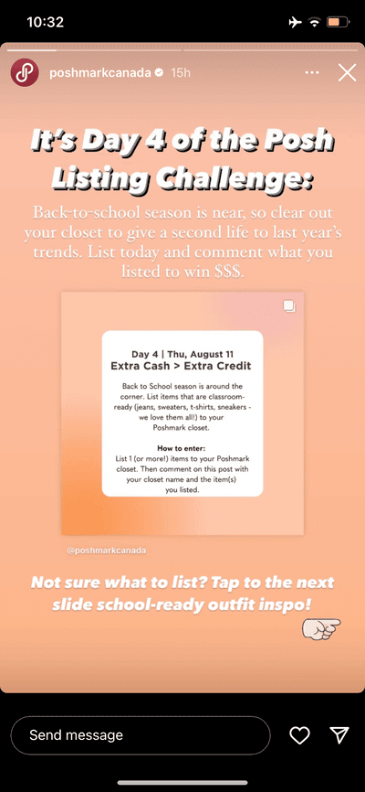 share your adventures on insta stories