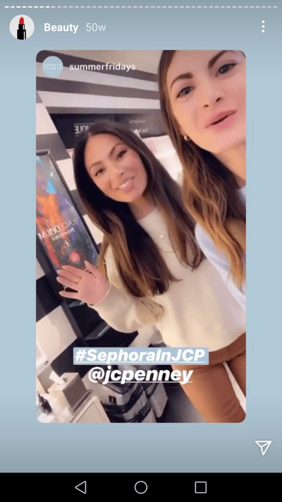 share your brands mention on your ig story