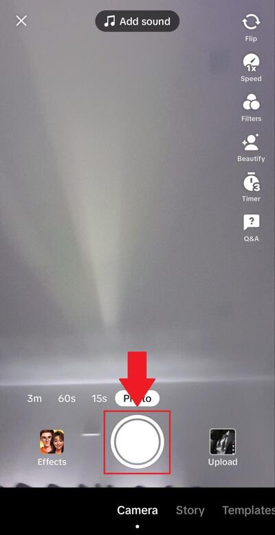 tiktok add sound example