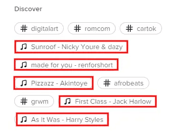 trending sounds on tiktok