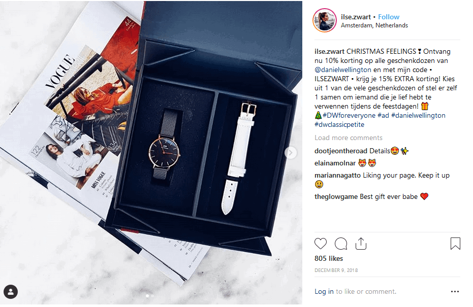 instagram nano influencer example