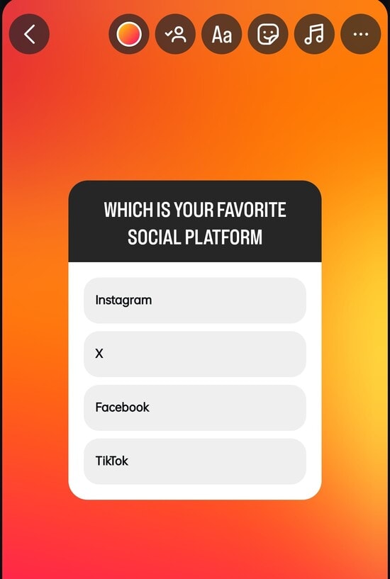 which is your favorite instagram poll
