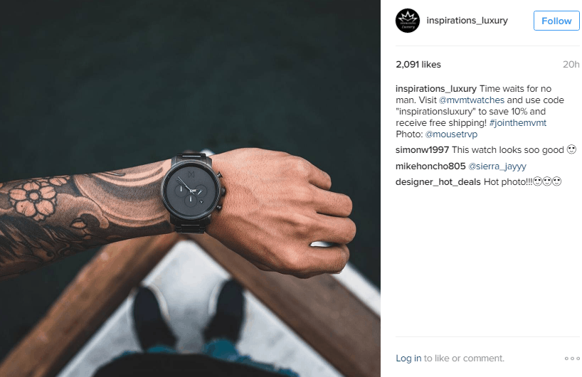 instagram - influencer marketing examples