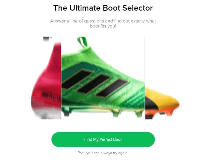 unisport ultimate boot selector
