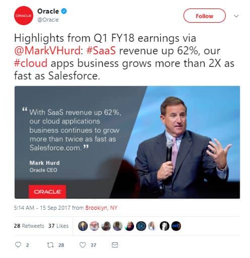 Oracle optimize your content