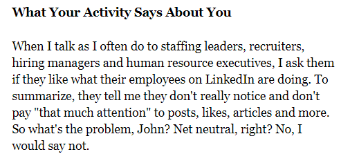 the hidden conversation about you on linkedin