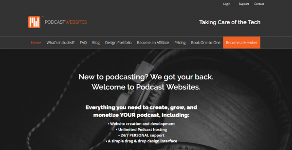 Podcast Websites podcast hosting sites
