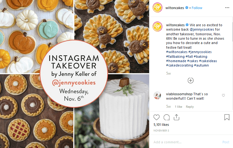 Wilton Cakes millennials and influencers