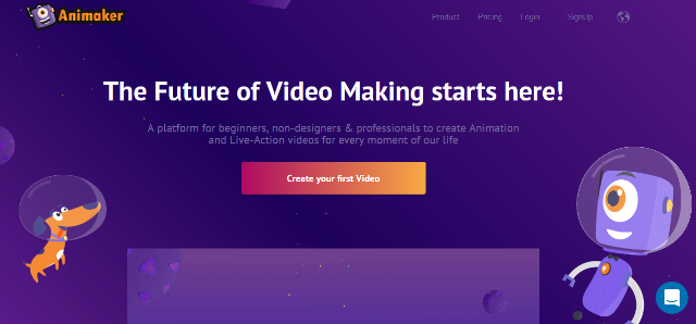 animaker social video making tool
