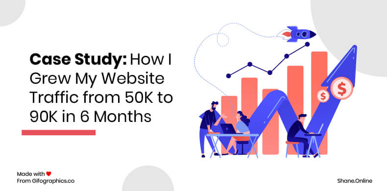 Case Study: How I Grew My Website Traffic from 50K to 90K in 6 Months