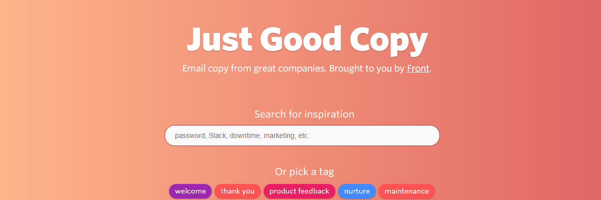 good copy - product launch tools