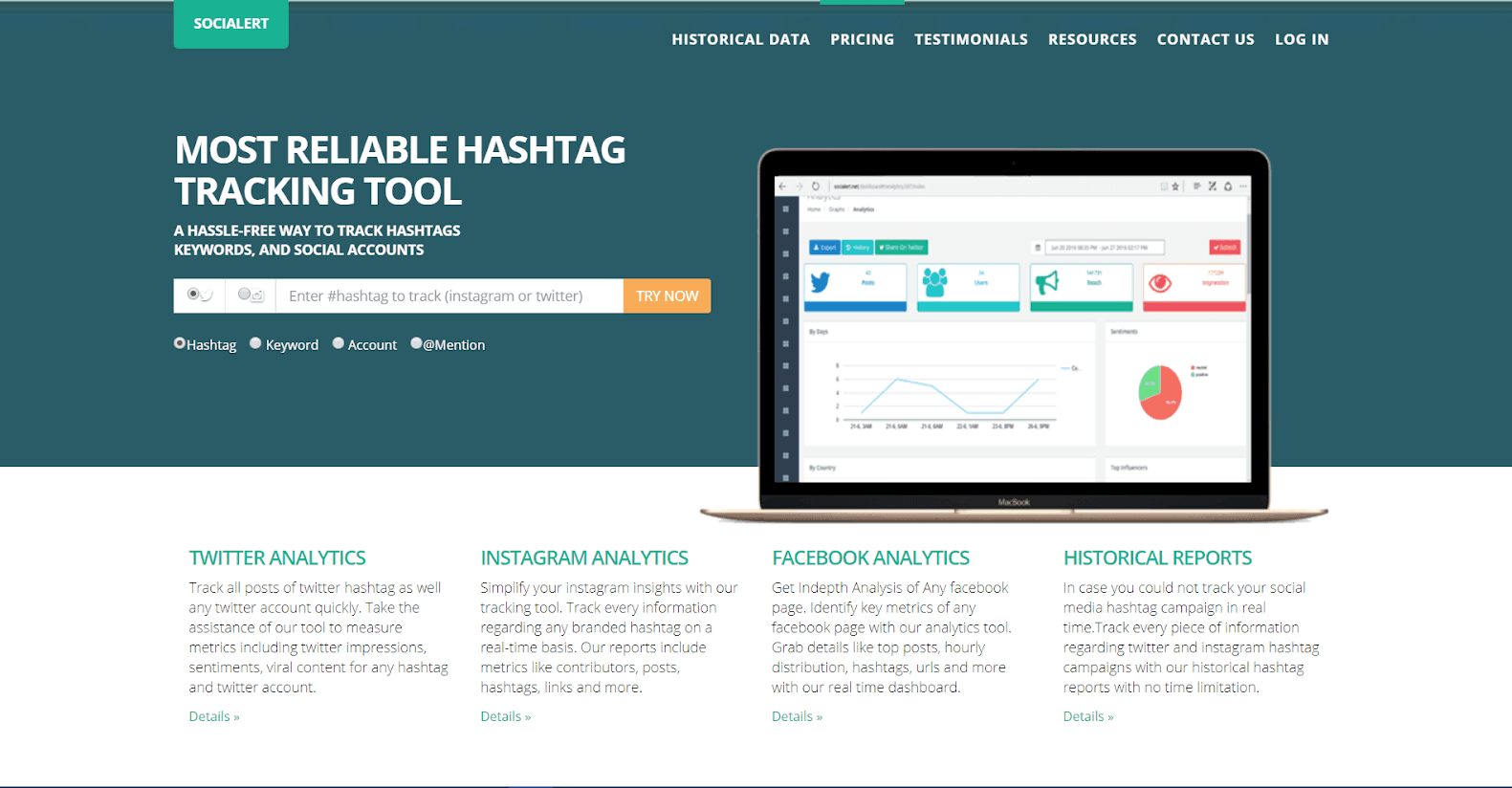 socialert hashtag tracking tools